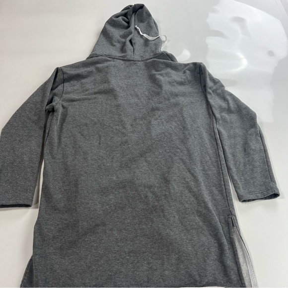 Grace Karin men’a s gray zip up hooded jacket M m143-19 - Picture 2 of 4